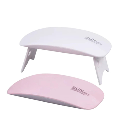Portable ABS Nail Dryer Machine 6w Mini Sun UV Led Nail Lamp For Nail UV Gel